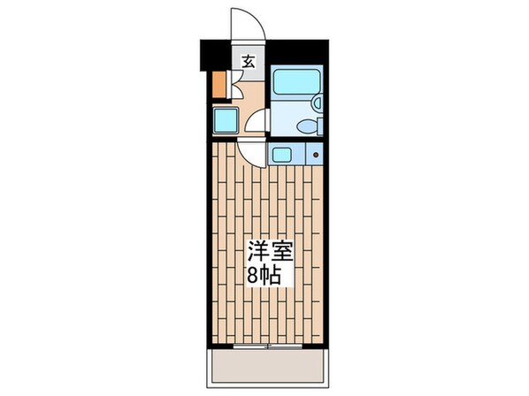 アショカニーローズ館の物件間取画像